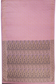 Violet Handloom Himroo Silk Saree - Avishya