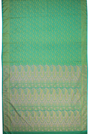Green Handloom Himroo Silk Saree - Avishya