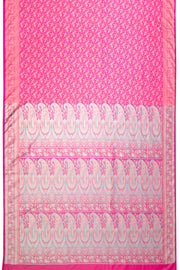 Pink Handloom Himroo Silk Saree - Avishya