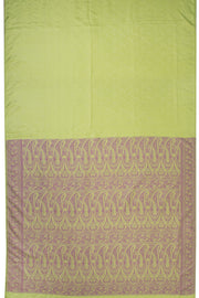 Green Handloom Himroo Silk Saree - Avishya