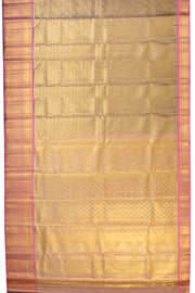 Pure Tissue Silk Bridal Jacquard Korvai Kanjivaram Saree - Avishya