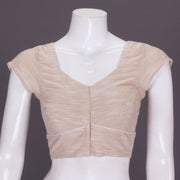 Beige Cotton Blouse - Avishya