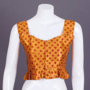 Yellow Bagh Printed Modal Silk Blouse - Avishya