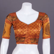 Yellow Bagh Printed Modal Silk Blouse - Avishya