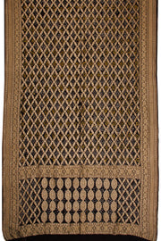 Black Handcrafted Banarasi Bandhani Georgette Saree - Avishya