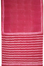 Pink Mulmul Dabu Printed Cotton Saree 10068591 - Avishya