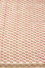 Cream 3-Piece Mulmul Cotton Salwar Suit Material 10068602 - Avishya