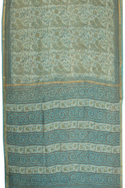 Green Vanaspathi Printed Kota Cotton Saree 10068614