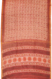 Red Vanaspathi Printed Kota Cotton Saree 10068617 - Avishya