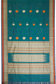 Green Kanchi Cotton Saree 10068666 - Avishya