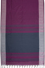 Purple Shantipur Tant Bengal Cotton Saree 10068803 - Avishya