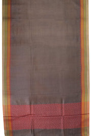 Grey Chhattisgarh Tussar Silk Saree 10068807 - Avishya
