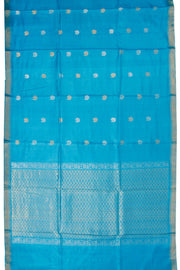 Blue Chhattisgarh Tussar Silk Saree 10068816 - Avishya