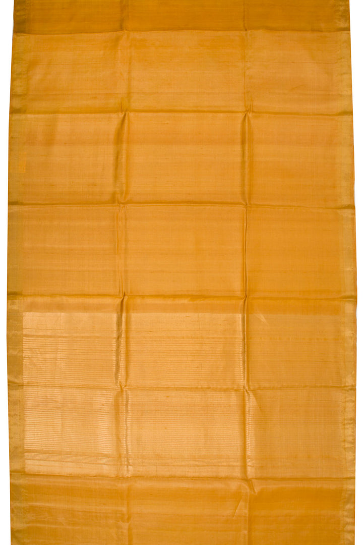 Yellow Chhattisgarh Tussar Silk Saree 10068828 - Avishya
