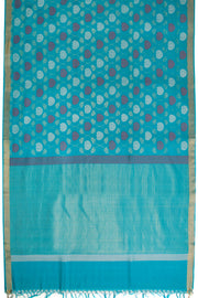 Blue Chhattisgarh Tussar Silk Saree 10068824 - Avishya