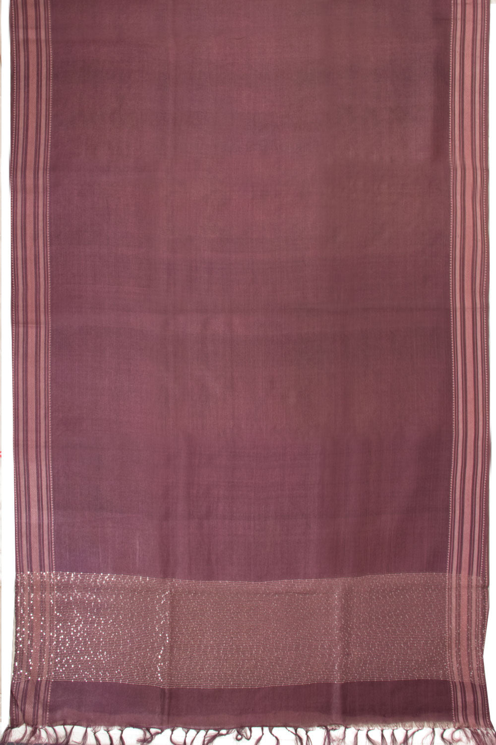 Brown Chhattisgarh Tussar Silk Saree 10068840 - Avishya