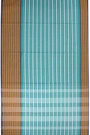 Blue Handloom Dhaniakhali Cotton Saree - Avishya
