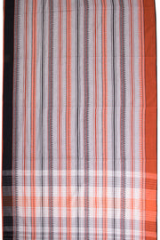 Grey Handloom Dhaniakhali Cotton Saree - Avishya