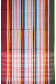 Grey Handloom Dhaniakhali Cotton Saree - Avishya