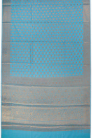 Blue Handloom Banarasi Cotton Saree10068892