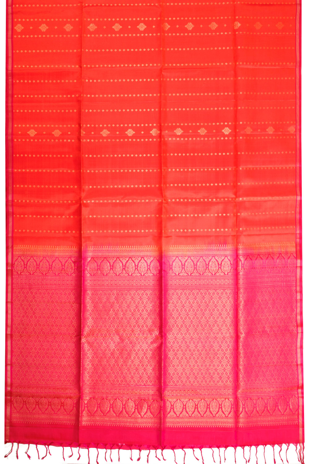 Orange Kovai Soft Silk Saree 10069019 - Avishya