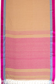 Brown Shantipur Tant Bengal Cotton Saree 10069050 - Avishya