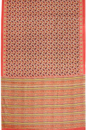 Pink Vanaspathi Printed Mulmul Cotton Saree 10069092 - Avishya