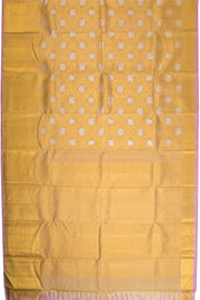 Gold Handloom Bridal Kanjivaram Silk Saree 10069144