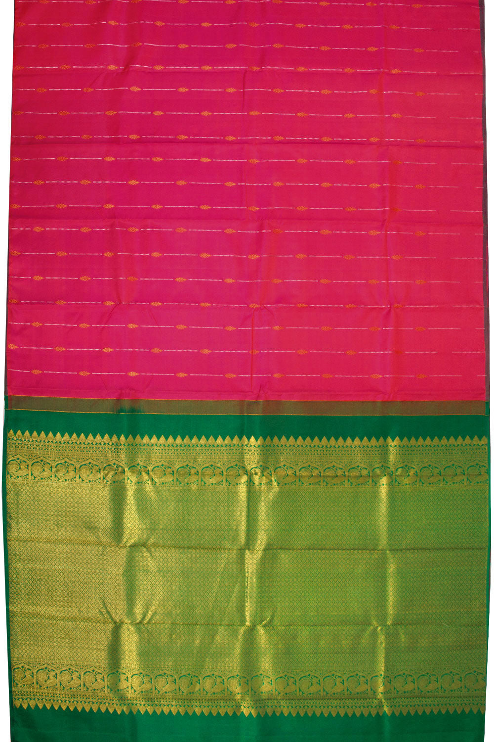 Pink Handloom Kanjivaram Silk Saree 10069145