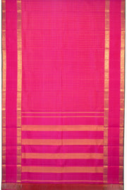 Pink Handloom Kanjivaram Silk Saree 10069168