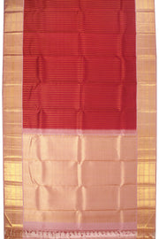 Maroon Handloom Bridal Korvai Kanjivaram Silk Saree 10069175