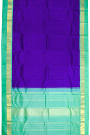 Puple Handloom Korvai Kanjivaram Silk Saree 10069177 - Avishya