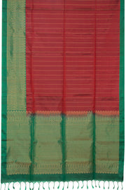 Maroon Kanjivaram Soft Silk Saree 10069209 - Avishya