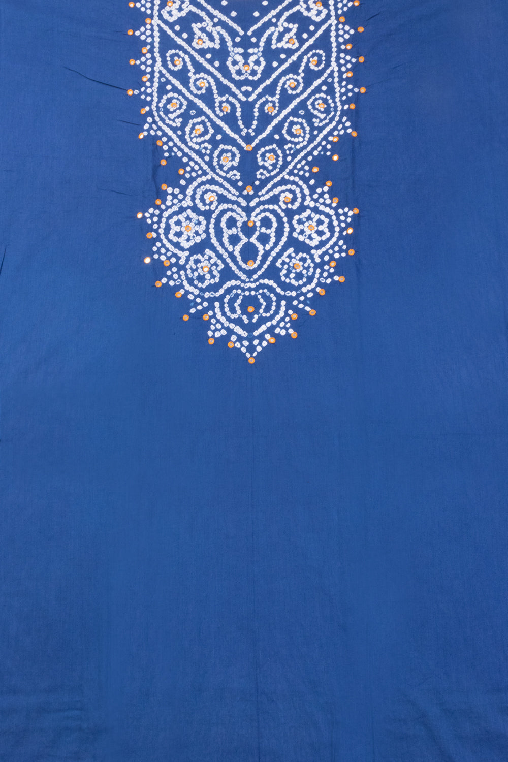 Blue Bandhani Cotton 3-Piece Salwar Suit Material-Avishya