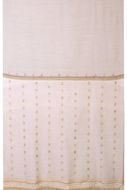 White Handloom Bhujodi Cotton Saree 10069846 Success