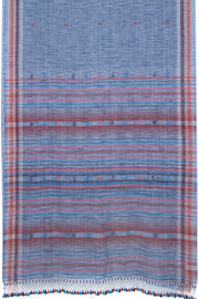 Grey Handloom Bhujodi Kala Cotton Saree 10069852 - Avishya