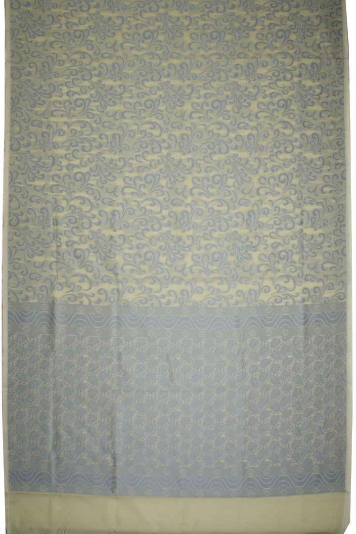 Green South Silk Cotton Saree 10069872 - Avishya