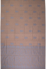 Brown South Silk Cotton Saree 10069873 - Avishya