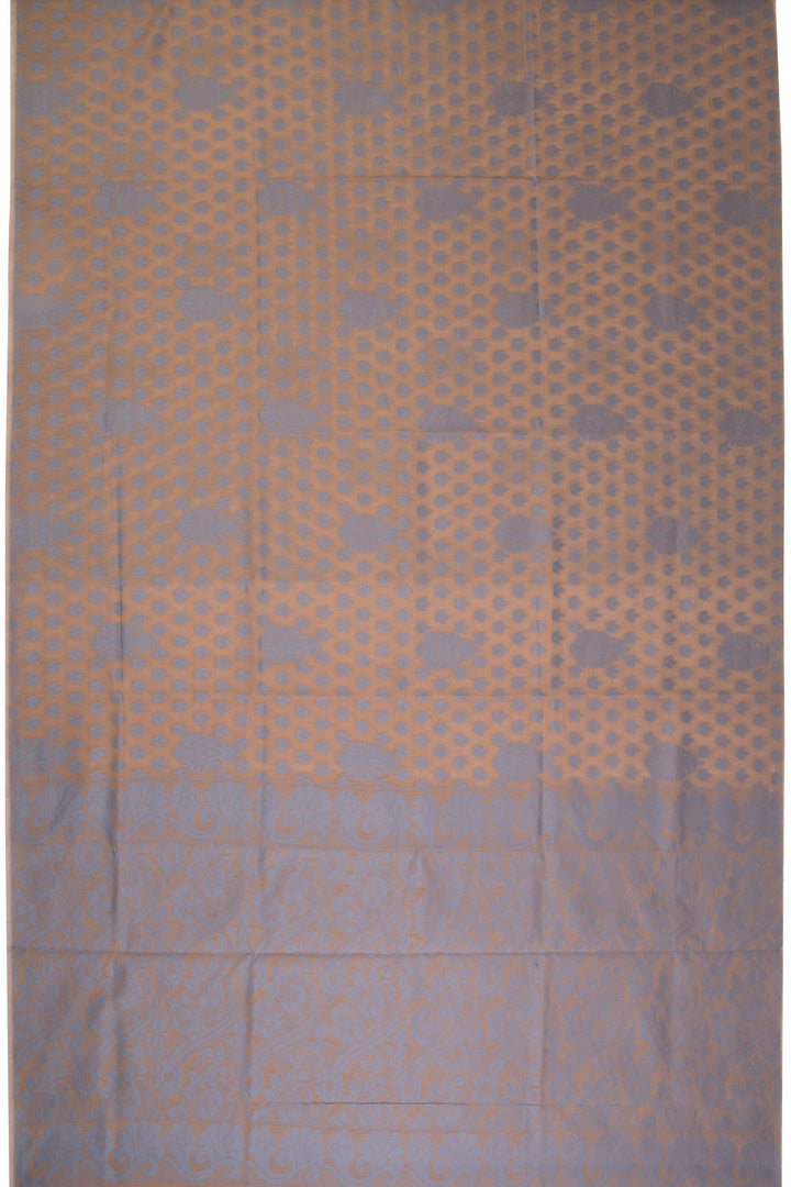 Brown South Silk Cotton Saree 10069873 - Avishya