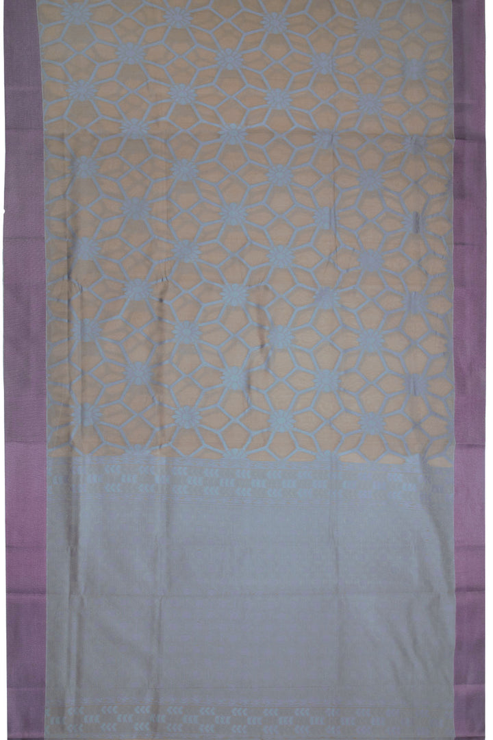 Brown South Silk Cotton Saree 10069882 - Avishya