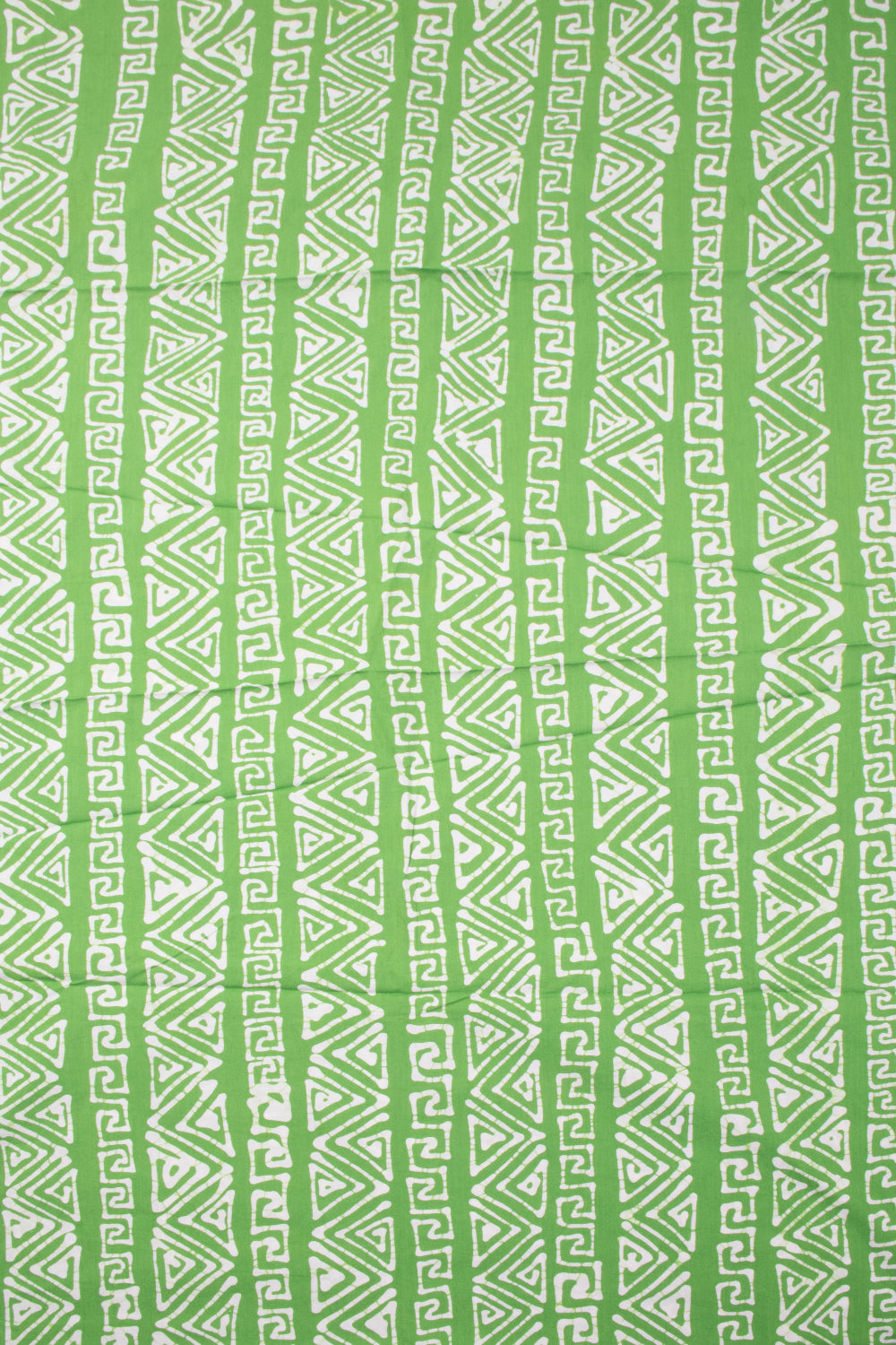 Pista Green Batik Cotton 3-Piece Salwar Suit Material-Avishya
