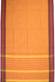 Yellow Handloom Kanchi Cotton Saree 10070918