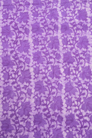 Purple Dabu Printed Cotton Salwar Suit Material