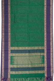 Green Handloom Kanchi Cotton Saree