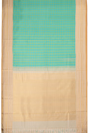 Green Korvai Kanjivaram Saree