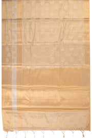 Gold Banarasi Tissue Silk Saree 10072275