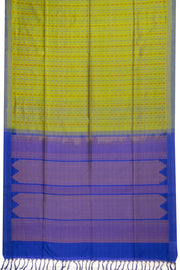 Green Handloom Kanchi Silk Cotton Saree 10073570