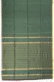 Green Handloom Maheshwari Saree 10073725