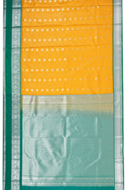 Yellow Lightweight Fancy Kanjivaram Silk Saree with Contrast Pallu 10074884