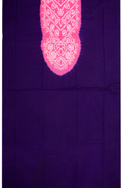 Pink Bandhani Mukaish Embroidery 3 - Piece Salwar Suit Material  10075467